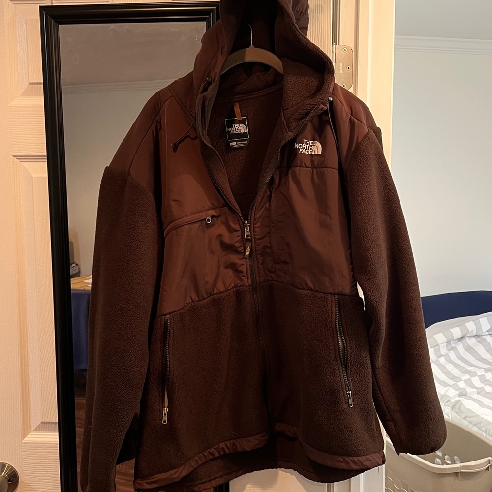 The North Face Dark Brown Hooded Jacket